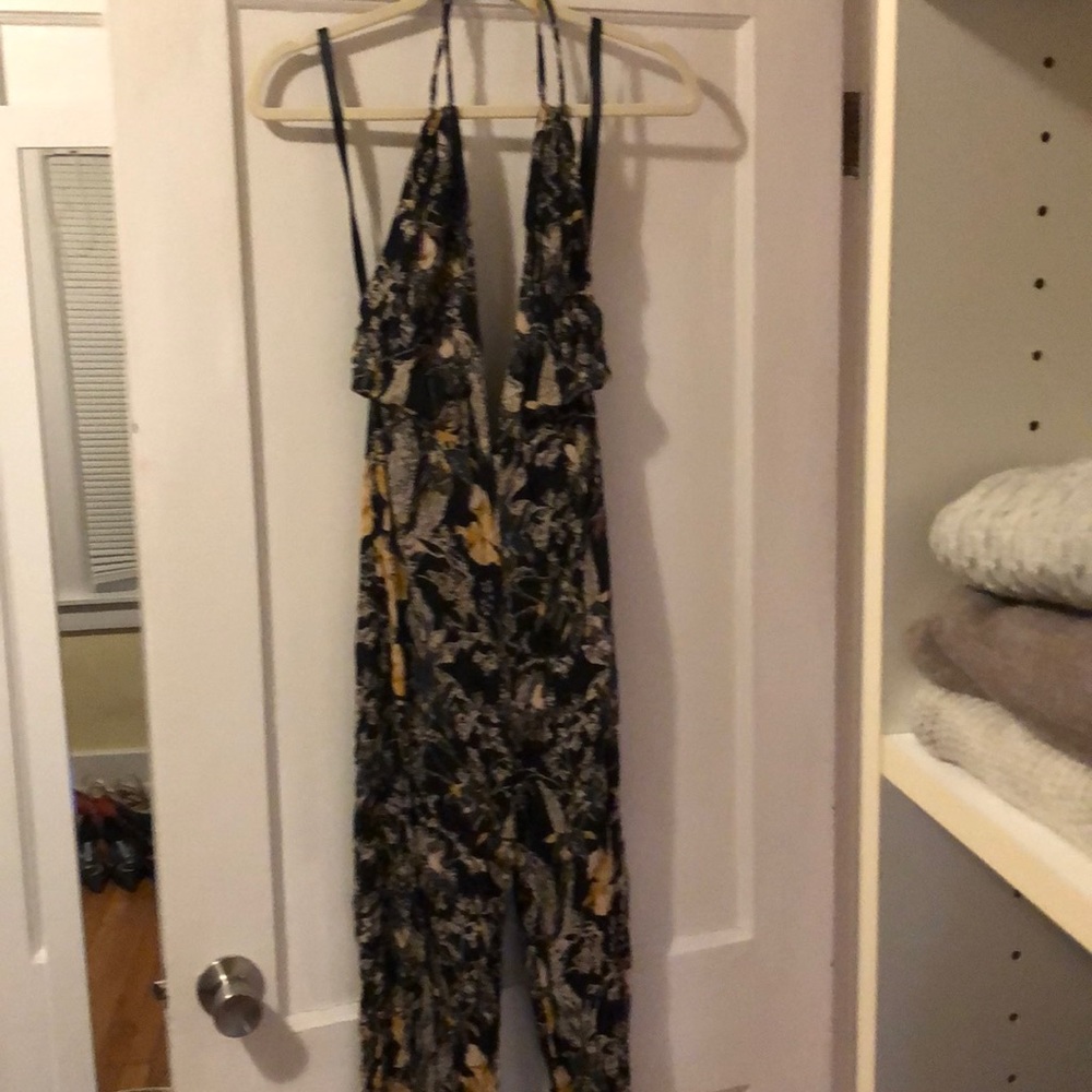 Free People Halter Top Romper